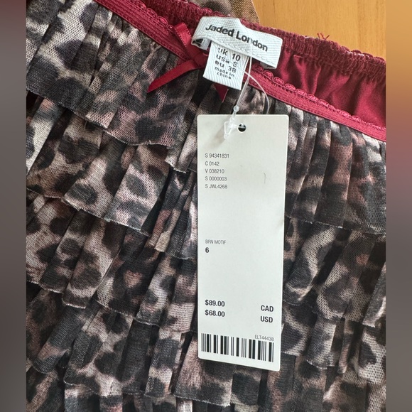 NWT Jaded London Leopard Print Bloomers from Urban Outfitters - Picture 7 of 9